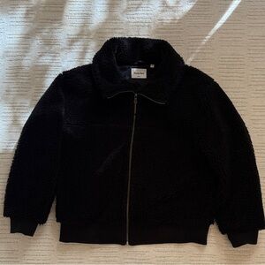 Aritzia Sunday Best Leche Teddy Jacket